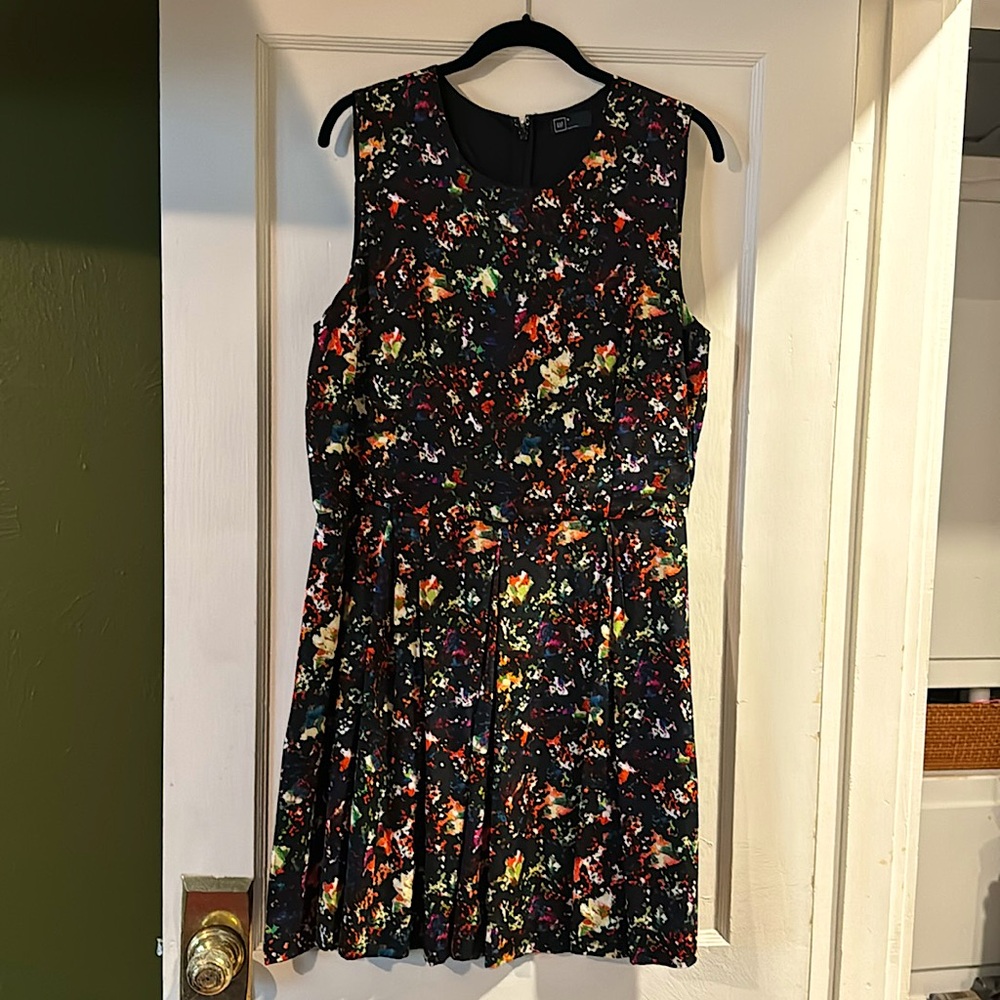 Abstract Floral GAP Dress